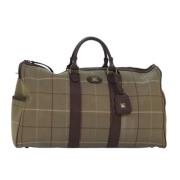 Pre-owned Canvas travel-bags Burberry Vintage , Beige , Dames