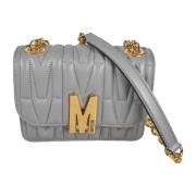 Stijlvolle Tassen Collectie Moschino , Gray , Dames