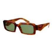 Stijlvolle zonnebril met 0PR 27Zs Prada , Brown , Heren