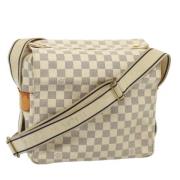 Pre-owned Canvas louis-vuitton-bags Louis Vuitton Vintage , White , Da...