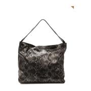 Python Print Leren Schoudertas Pompei Donatella , Gray , Dames