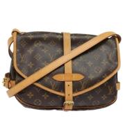 Pre-owned Canvas louis-vuitton-bags Louis Vuitton Vintage , Brown , Da...