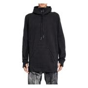 Zwarte Logo Coltrui Hoodie Sweater Boris Bidjan Saberi , Black , Heren