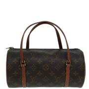 Pre-owned Canvas louis-vuitton-bags Louis Vuitton Vintage , Brown , Da...