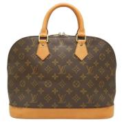 Pre-owned Canvas louis-vuitton-bags Louis Vuitton Vintage , Brown , Da...