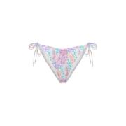 Bloemen Bikini Broekje MC2 Saint Barth , Multicolor , Dames