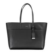 Zwarte Dames Schoudertas met Rits Calvin Klein , Black , Dames