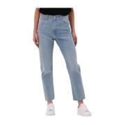 Slim Fit Virjinya Mom Jeans G-star , Blue , Dames