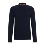 Heren Casual Polo Shirt Hugo Boss , Blue , Heren