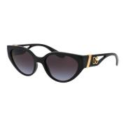 Stijlvolle zonnebril met model 0Dg6146 Dolce & Gabbana , Black , Dames