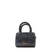 Python Print Leren Mini Handtas Pompei Donatella , Blue , Dames