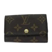 Pre-owned Canvas key-holders Louis Vuitton Vintage , Brown , Dames