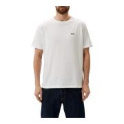 Mannen Koraal T-Shirt Hugo Boss , Beige , Heren