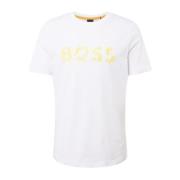 Ocean Boss T-Shirt Heren Casual Tee Hugo Boss , White , Heren