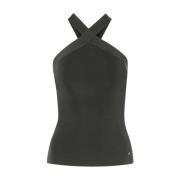 Donkere Olijf Brea Top Anine Bing , Green , Dames