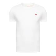 Originele Heren Tee Shirt Levi's , White , Heren