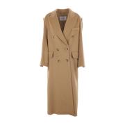 Bruine Dubbel-Borst Kamelenjas Max Mara , Brown , Dames