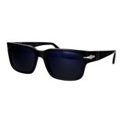 Stijlvolle zonnebril met model 0Po3315S Persol , Black , Heren