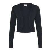 Midnight Marine Bolero Sweater Kaffe , Blue , Dames