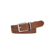 Heren Casual Seasonal Riem Tommy Hilfiger , Brown , Heren