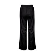 Zwarte Wijde Pijp Broek InWear , Black , Dames