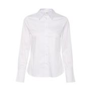 Witte Stretch Shirt Cally IW InWear , White , Dames