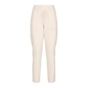 Sport-stijl Punto Milano Broek High , Beige , Dames