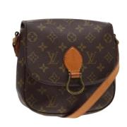 Pre-owned Canvas louis-vuitton-bags Louis Vuitton Vintage , Brown , Da...