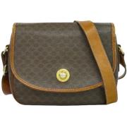 Pre-owned Canvas celine-bags Celine Vintage , Brown , Dames