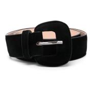 Suede Riem Victoria AGL , Black , Dames