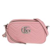 Pre-owned Leather gucci-bags Gucci Vintage , Pink , Dames