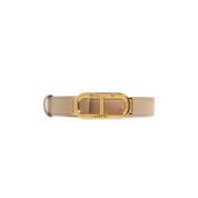 Leren riem Tom Ford , Beige , Dames