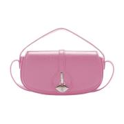 Handtas met klep - New Martina Silvian Heach , Pink , Dames