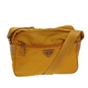 Pre-owned Nylon prada-bags Prada Vintage , Orange , Dames