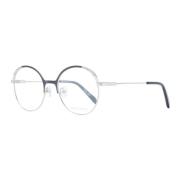 Ronde Metalen Optische Frames voor Vrouwen Emilio Pucci , Black , Dame...