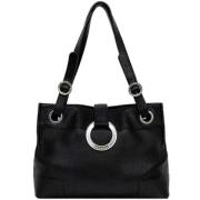 Pre-owned Shoulder Bag Bvlgari Vintage , Black , Dames