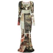 Elegante Jurk Collectie Vivienne Westwood , Multicolor , Dames