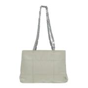 Pre-owned Canvas prada-bags Prada Vintage , Gray , Dames