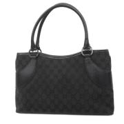 Pre-owned Canvas gucci-bags Gucci Vintage , Black , Dames