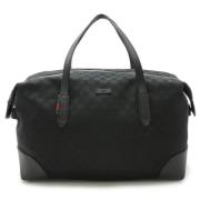 Pre-owned Canvas gucci-bags Gucci Vintage , Black , Dames