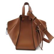 Pre-owned Leather handbags Loewe Pre-owned , Brown , Unisex