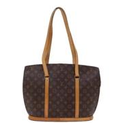 Pre-owned Canvas louis-vuitton-bags Louis Vuitton Vintage , Brown , Da...