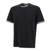 T-Shirt Herno , Black , Heren