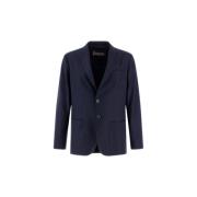 Technische Blazer van Stof Herno , Blue , Heren