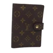 Pre-owned Canvas home-office Louis Vuitton Vintage , Brown , Dames