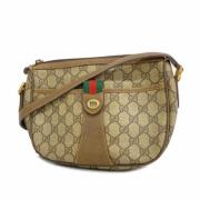 Pre-owned Plastic gucci-bags Gucci Vintage , Brown , Dames