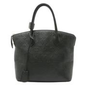 Pre-owned Leather louis-vuitton-bags Louis Vuitton Vintage , Black , D...