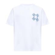 Quad Tee Witte T-shirts en Polos Amiri , White , Heren