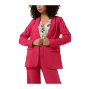 Roze Dames Blazer 7329 Pom Amsterdam , Pink , Dames