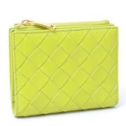 Pre-owned Leather wallets Bottega Veneta Vintage , Green , Dames